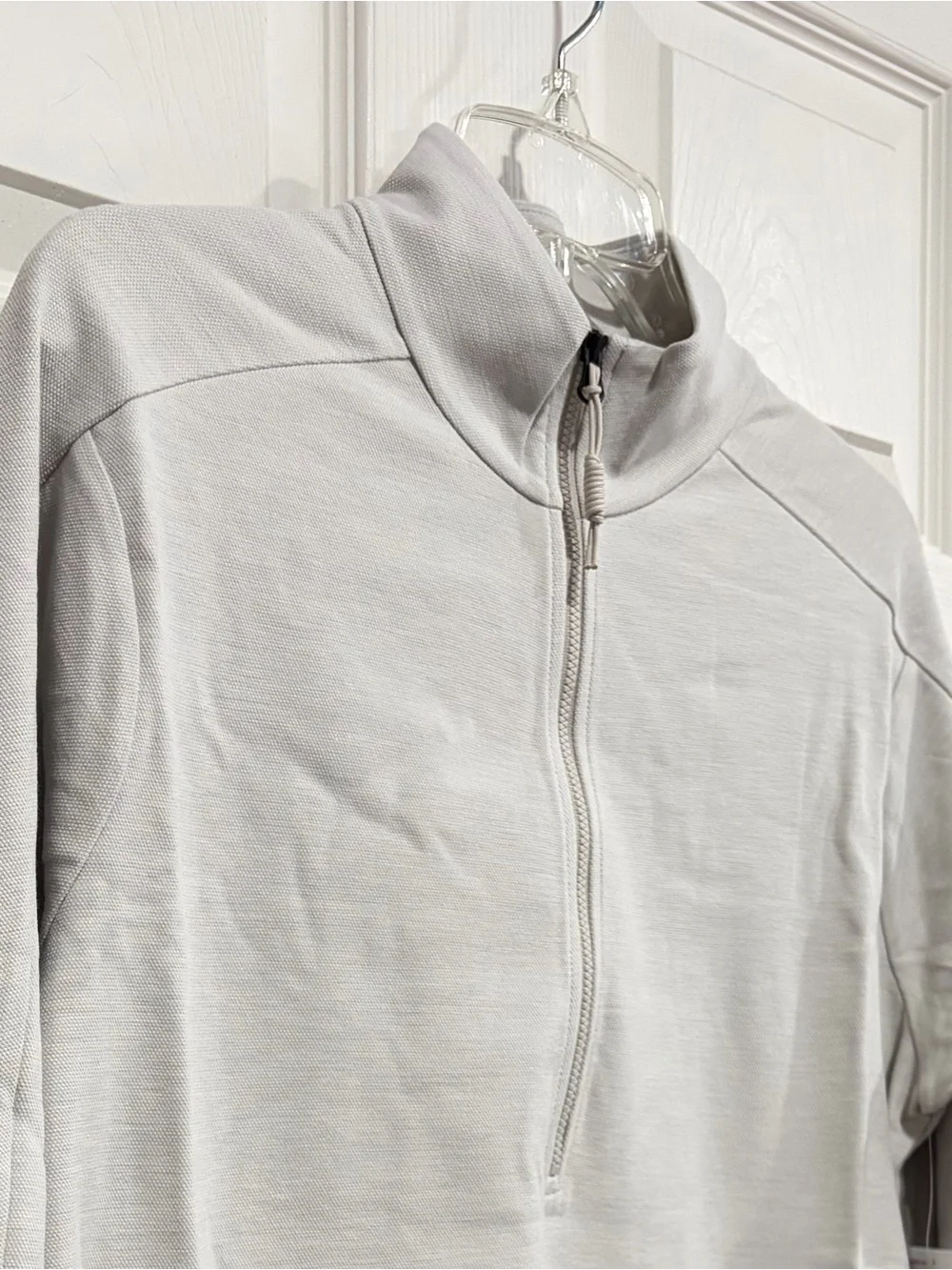 Marmot Women's Medium Redwood Pullover Shirt Zip Neck Long Sleeve Birch NWT